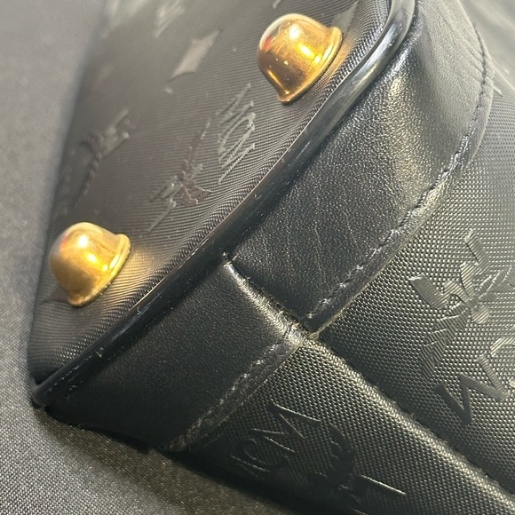 MCM Visetos Mini Black Bag - Picture 14 of 15